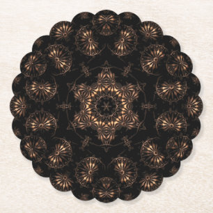 Posavasos De Papel Mandala de la Edad de Bronce