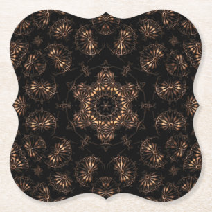 Posavasos De Papel Mandala de la Edad de Bronce