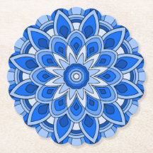 Mandala en azul