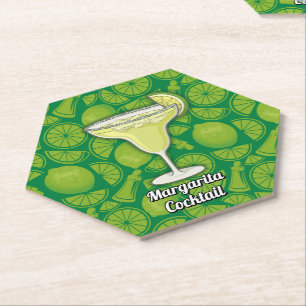 Posavasos De Papel Margarita Cocktail