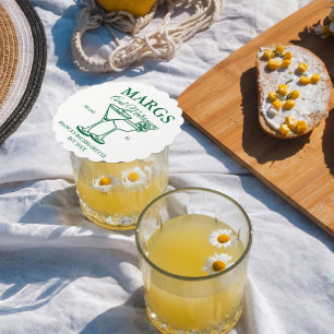 Posavasos De Papel Margs and Matrimony Beach Bachelorette