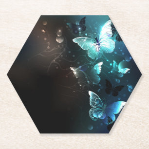 Posavasos De Papel Mariposas nocturnas