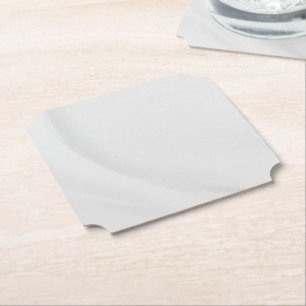 Posavasos De Papel Mármol Blanco