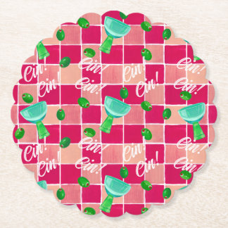 Posavasos De Papel Martini Paper Coaster