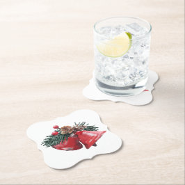 Posavasos De Papel Máscaras de papel para navidades (forma de soporte