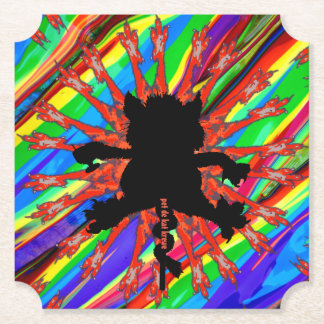 Posavasos De Papel mascota de kat krewe bebe galletas