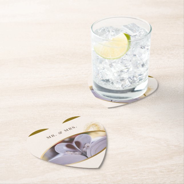 Posavasos De Papel Máster de regalo boda (para los clientes) (In situ)