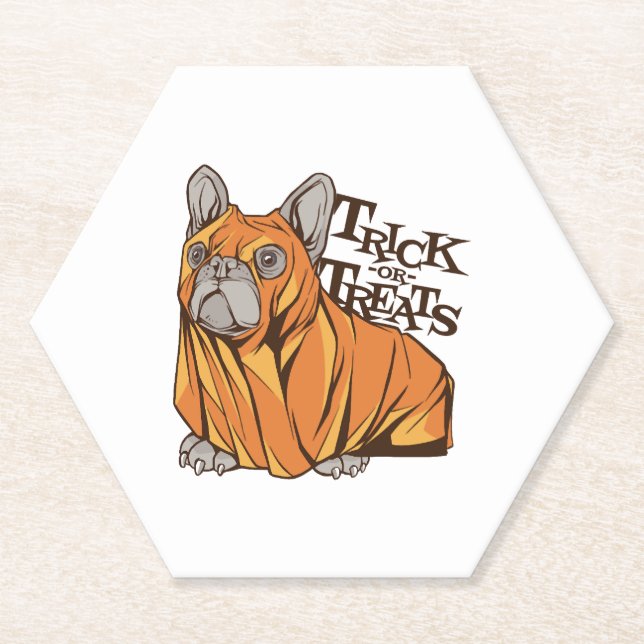 Posavasos De Papel Masters de Halloween (Anverso)
