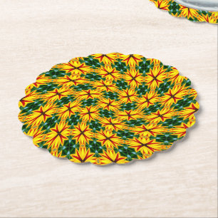 Posavasos De Papel Me Gustan Las Flores Únicas