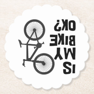 Posavasos De Papel ¿Mi bicicleta está bien?