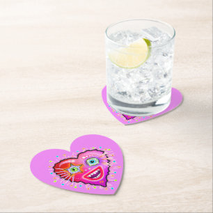 POSAVASOS DE PAPEL MI CORAZÓN SE ACERCARÁ