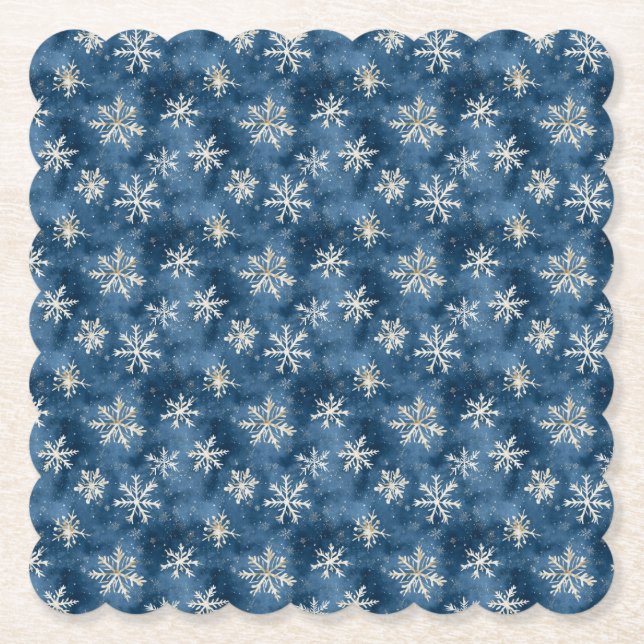 Posavasos De Papel Midnight Flurry (Anverso)