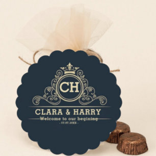 Posavasos De Papel Modern minimalist luxury champagne champagne gold