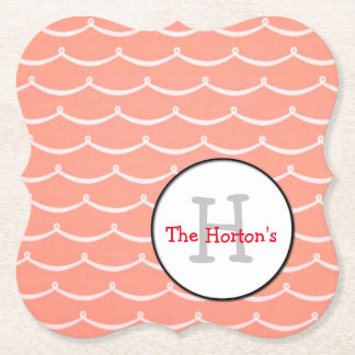 Posavasos De Papel Moderno. Coasters de diseño