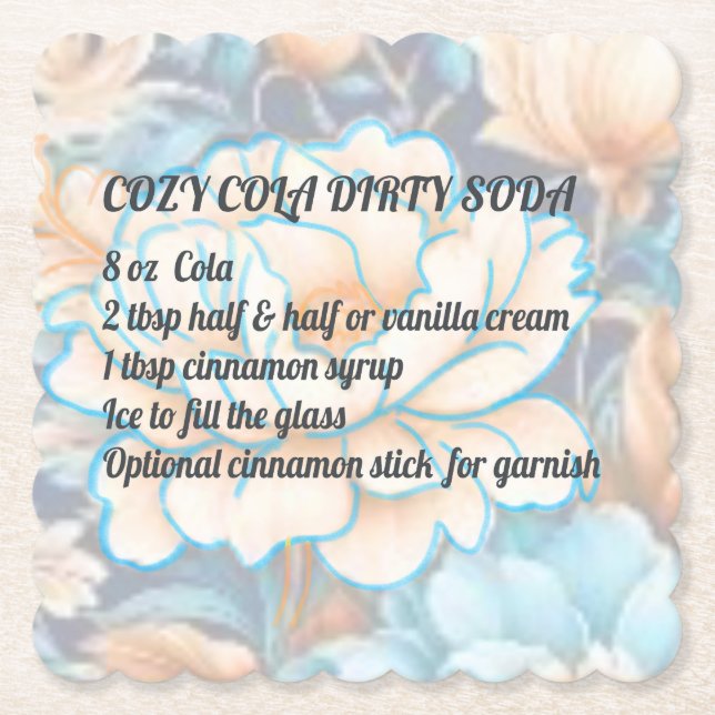 Posavasos De Papel Monastre de soda sucia de Cozy Cola (Anverso)