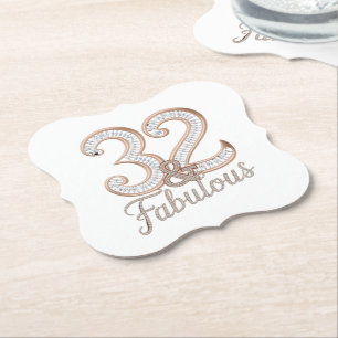 Posavasos De Papel Monstruo de papel - 32 y fabuloso