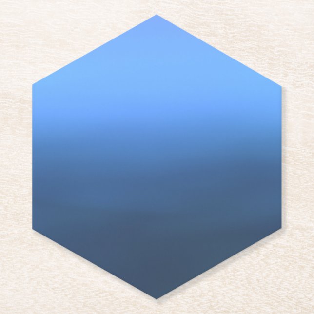 Posavasos De Papel Monstruo de papel Denim Blues (Anverso)