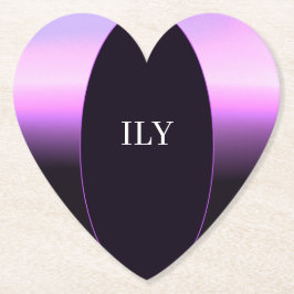 Posavasos De Papel Monstruo de papel Lavender Sunset