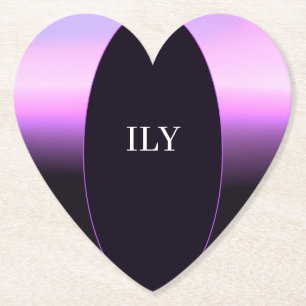 Posavasos De Papel Monstruo de papel Lavender Sunset