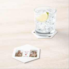 Posavasos De Papel Monstruo de papel personalizado | Regalos del Día 