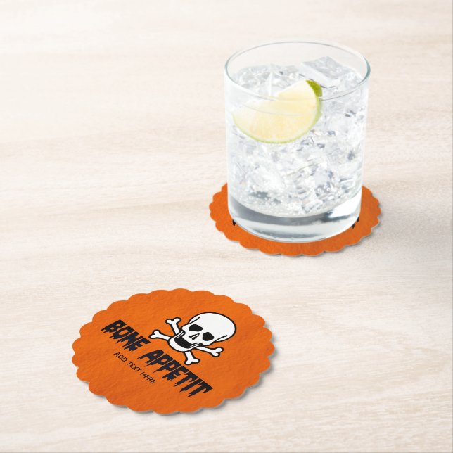 Posavasos De Papel Montura de papel de apetito óseo (In situ)