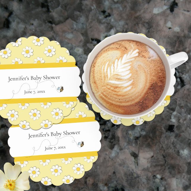 Posavasos De Papel Mother-to-Bee Baby Shower  (Subido por el creador)