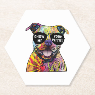 Posavasos De Papel Muéstrame tus Pitons para