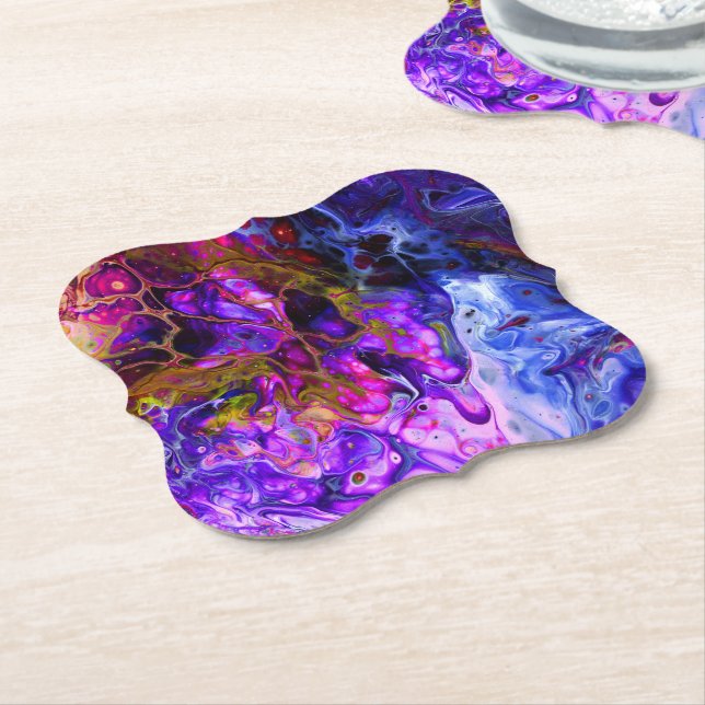 Posavasos De Papel Mundo fantástico (En perspectiva)