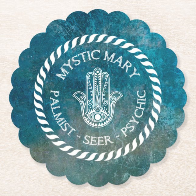 POSAVASOS DE PAPEL MYSTIC MARY (Anverso)