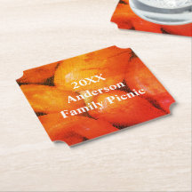 Naranja picnic Mosaic Chili Peppers Reunion