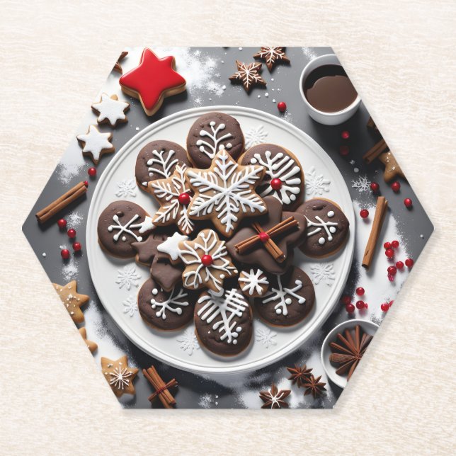 Posavasos De Papel navidad 1 - 001 (Anverso)