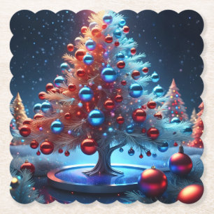 Posavasos De Papel Navidad 1 - 002