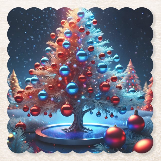 Posavasos De Papel Navidad 1 - 002 (Anverso)