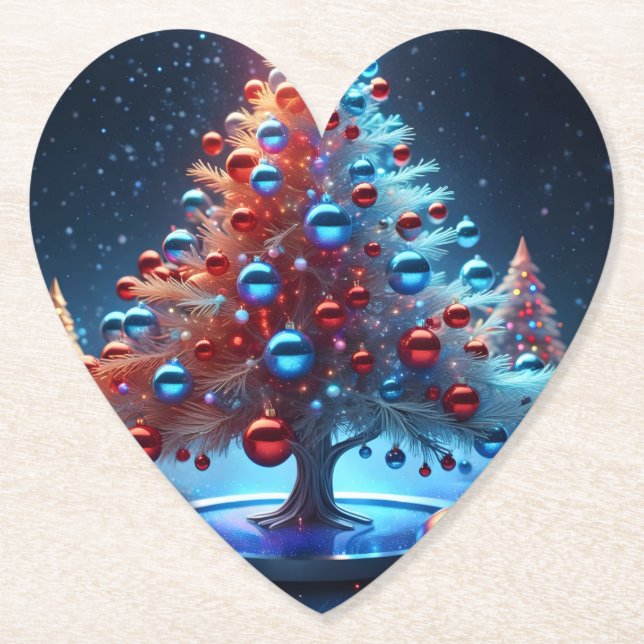 Posavasos De Papel Navidad 1 - 002 (Anverso)