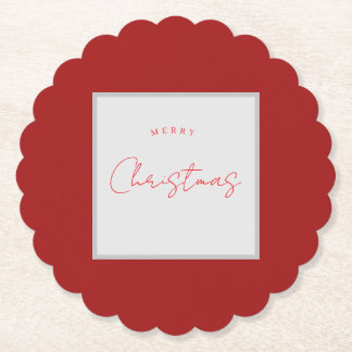 Posavasos De Papel Navidades