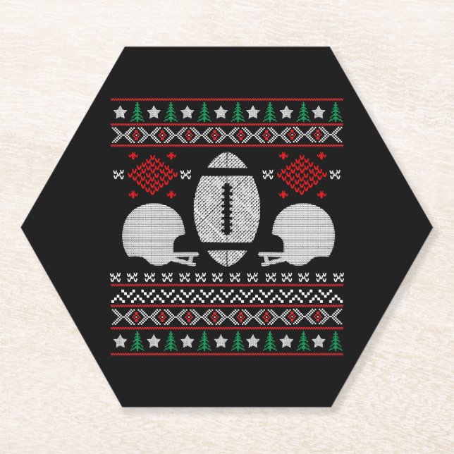 Posavasos De Papel Navidades de FOOTBALL (Anverso)