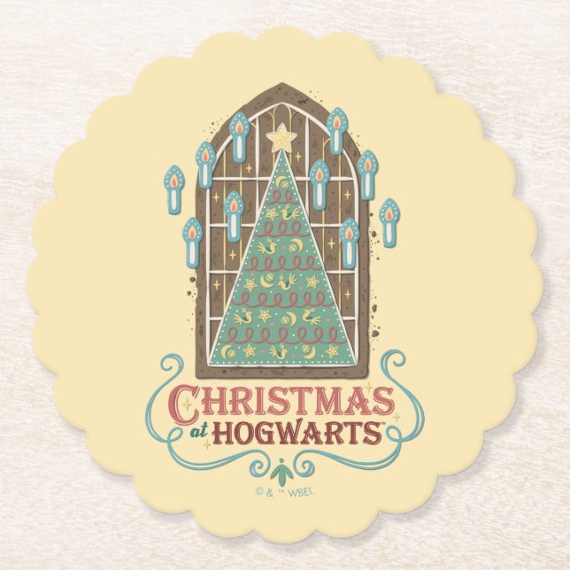 Posavasos De Papel Navidades de HOGWARTS™ Cookie Graphic (Anverso)