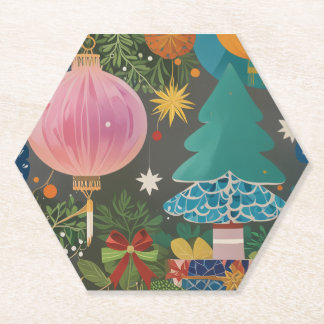 Posavasos De Papel Navidades de Korean_Coaster