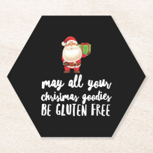 Posavasos De Papel Navidades divertidos Gluten Free