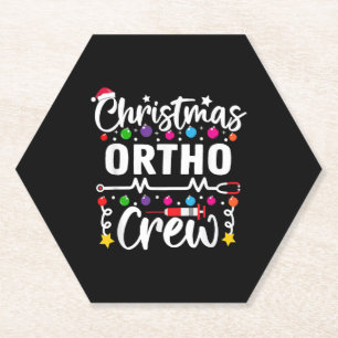 Posavasos De Papel Navidades Enfermera Médica de Enfermería Ortopedia