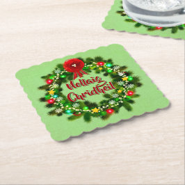 Posavasos De Papel Navidades escoceses de Nollaig Chridheil