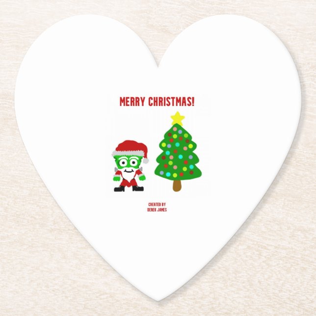 Posavasos De Papel Navidades FrankenCheese (Anverso)