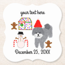 Navidades Gray Poodle #1-2 Papelera