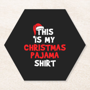 Posavasos De Papel Navidades Pajama