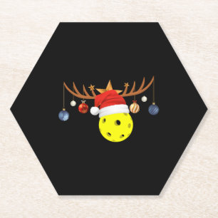 Posavasos De Papel Navidades Pickleball 0