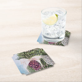 Posavasos De Papel Navidades Pine Cone Ornament