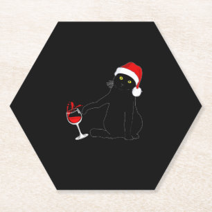Posavasos De Papel Navidades Temáticas Del Gato Sweater Para Hombres 