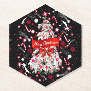 Posavasos De Papel Noche estrellada