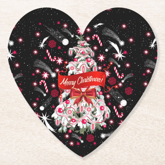 Posavasos De Papel Noche estrellada (Anverso)