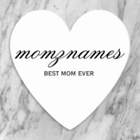 Nombre con Caligrafía Personalizada de la Mejor Ma
